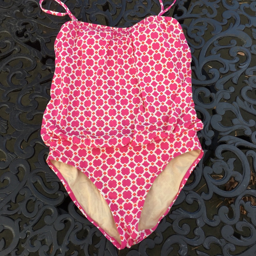 Garnet Hill blouson swim suit